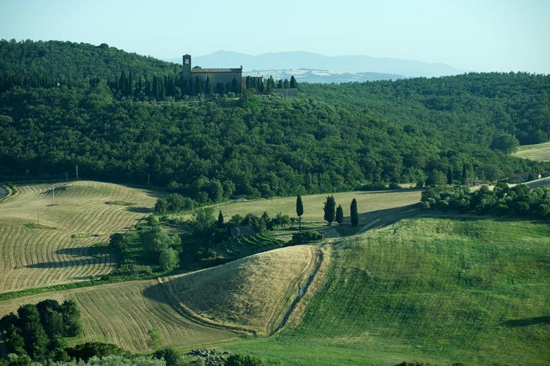 Agriturismo La Casa Nuova Castelmuzio Екстериор снимка